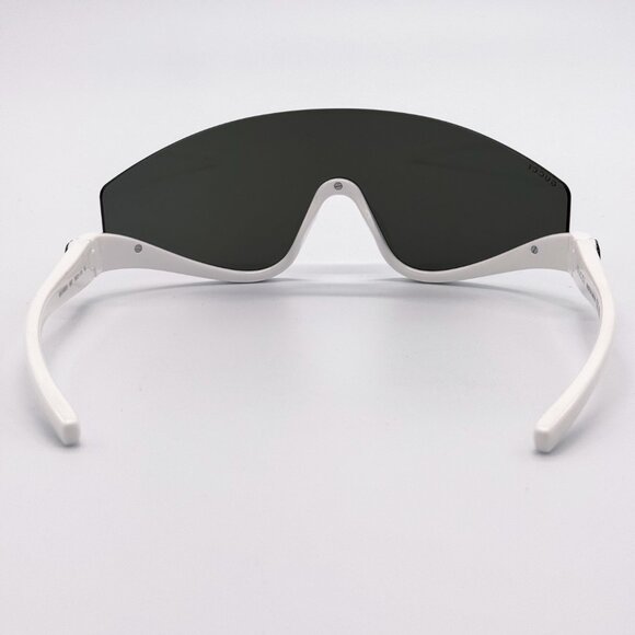 NEW GUCCI GG1650S 007 SHIELD WHITE GRAY UNISEX SUNGLASSES GUCCI - Picture 7 of 13